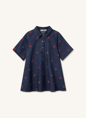 Fliink - Donna Denim Kleid | Dunkelblau