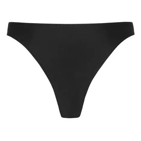 Matteau - High-Waisted Bikinihose aus den 90er Jahren | Schwarz