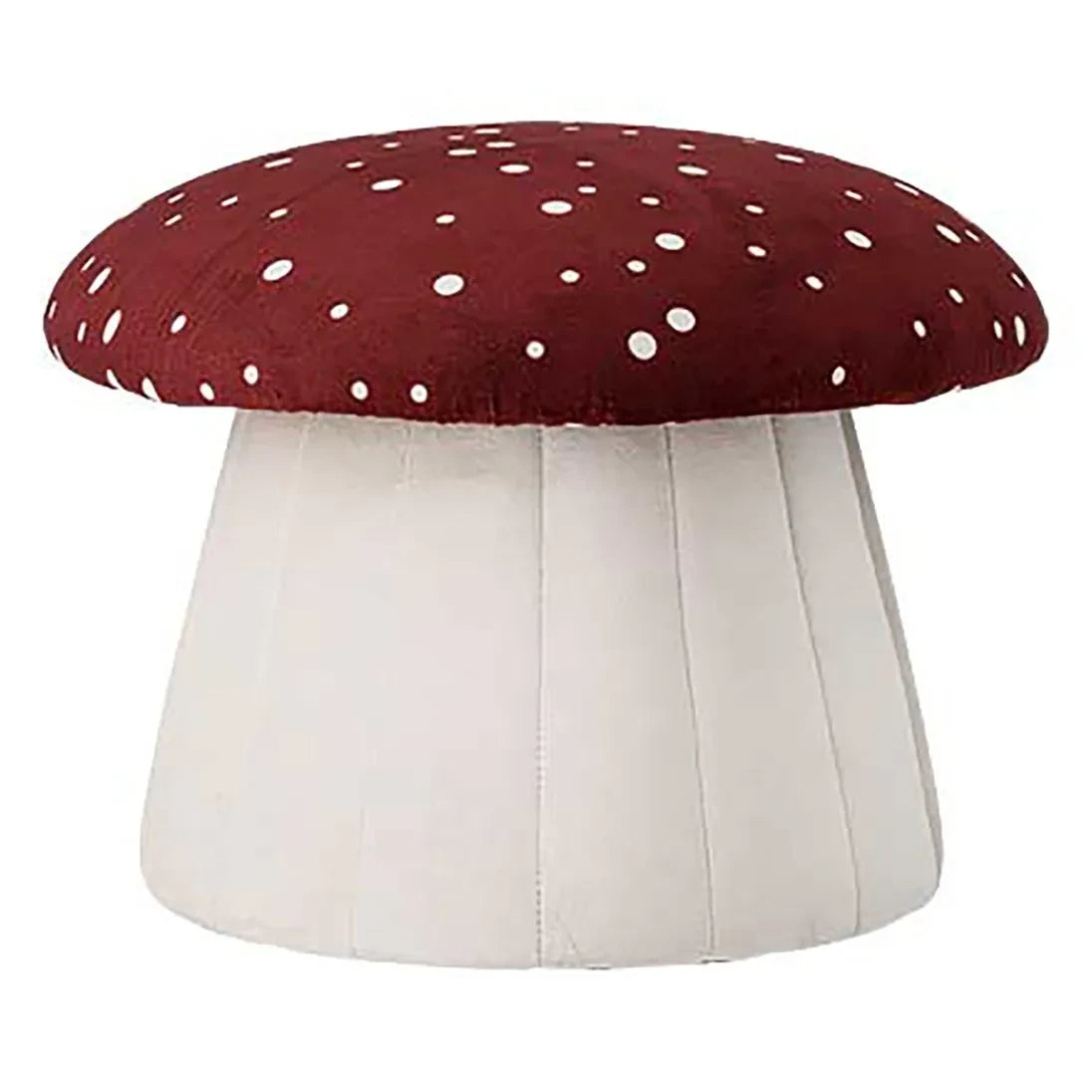 Bloomingville Mini - Lue Mantar Puf | Kırmızı