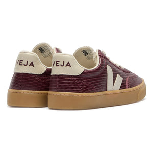 Veja - Volley Leder-Sneaker mit Schnürung | Bordeaux