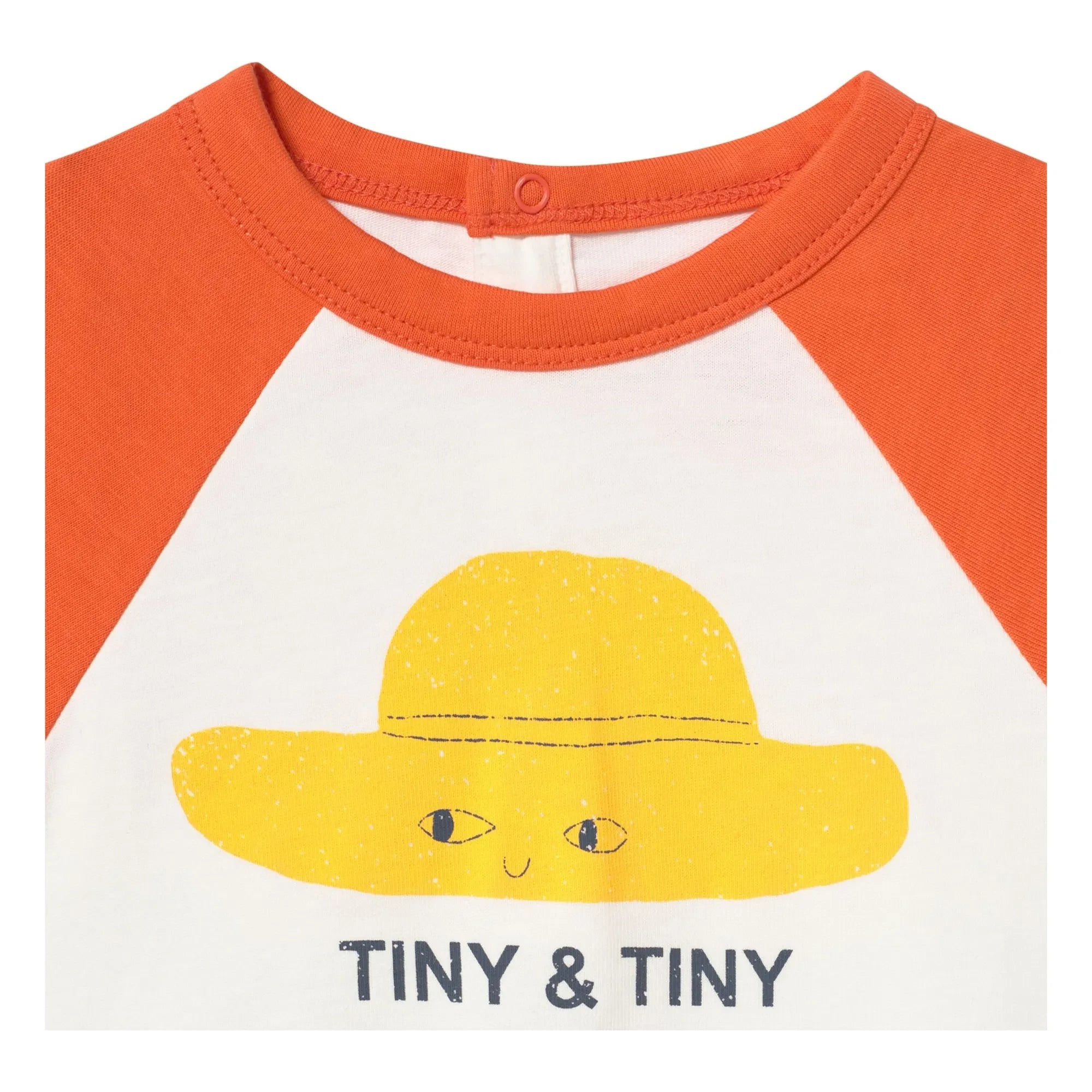 Tinycottons - Body aus Bio-Baumwolle und Mütze | Weiß