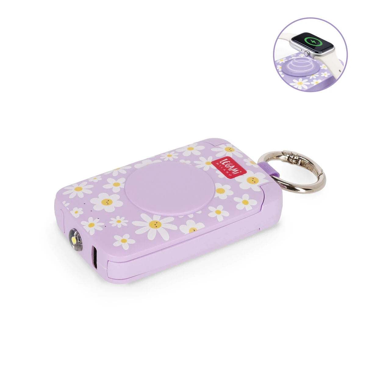 Legami - Power Bank für schnelle Notfallaufladung - Daisy