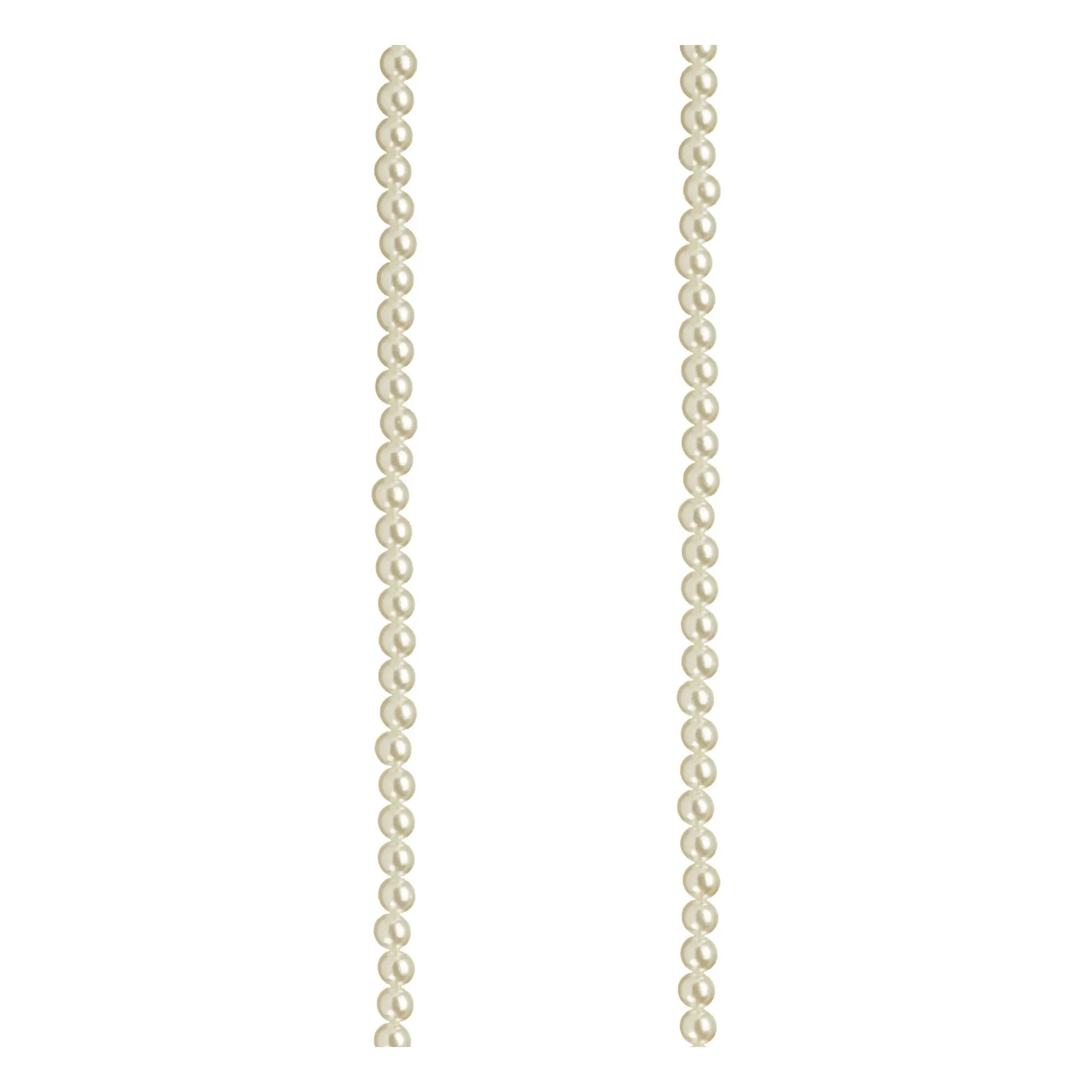 LaCoqueFrançaise - Agathe lange Kette 120 cm | Weiß