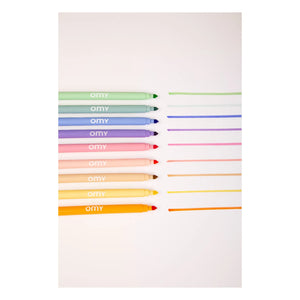 Omy - 9 Pastell-Filzstifte | Violett