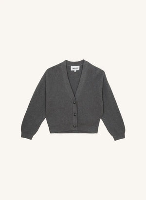 Smallable Kid - Abbey Organische Baumwolljacke | Grau melange