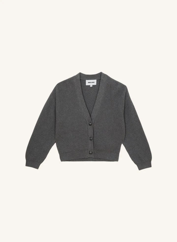 Smallable Kid - Abbey Organische Baumwolljacke | Grau melange