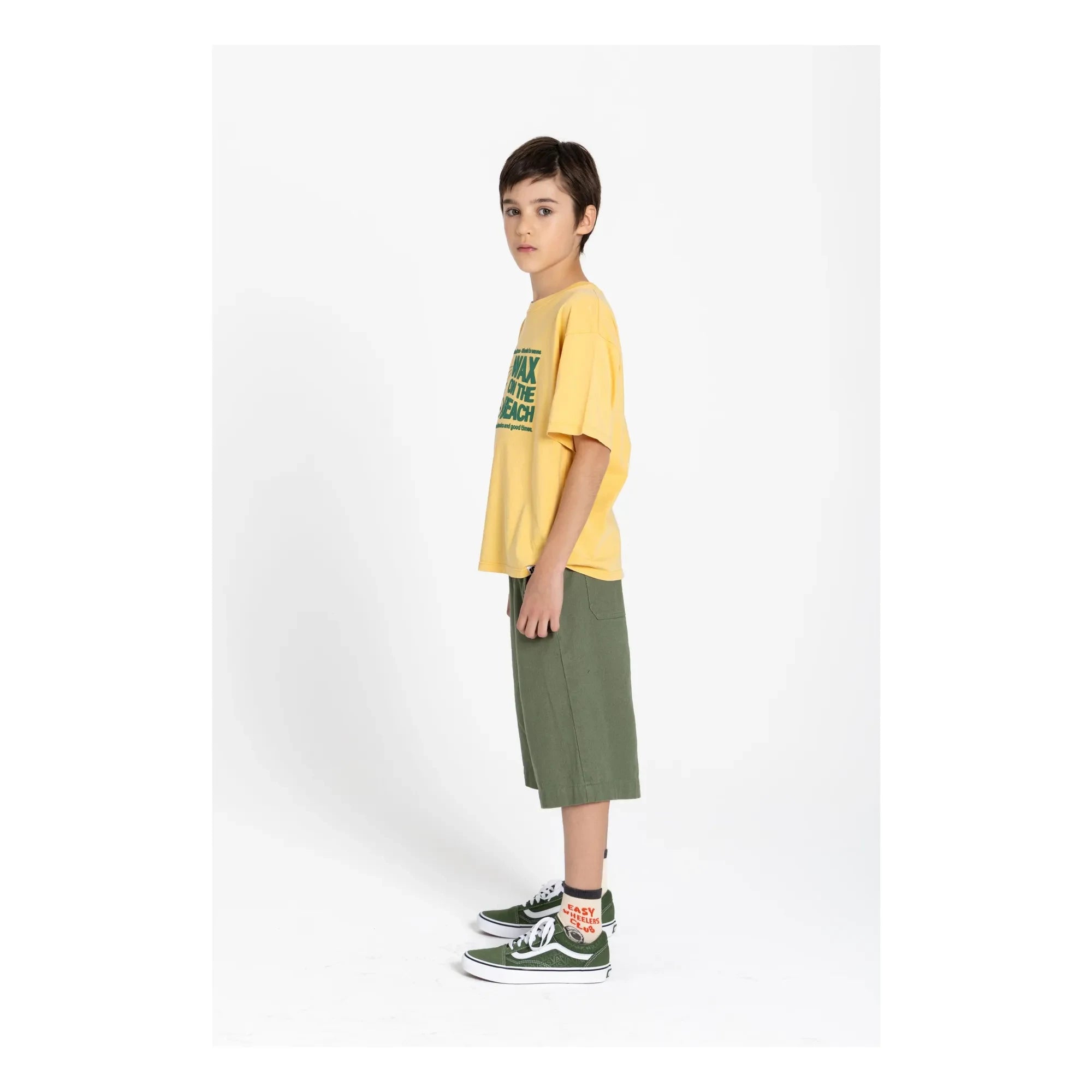 Hundred Pieces - Finn T-Shirt aus Bio-Baumwolle | Senf