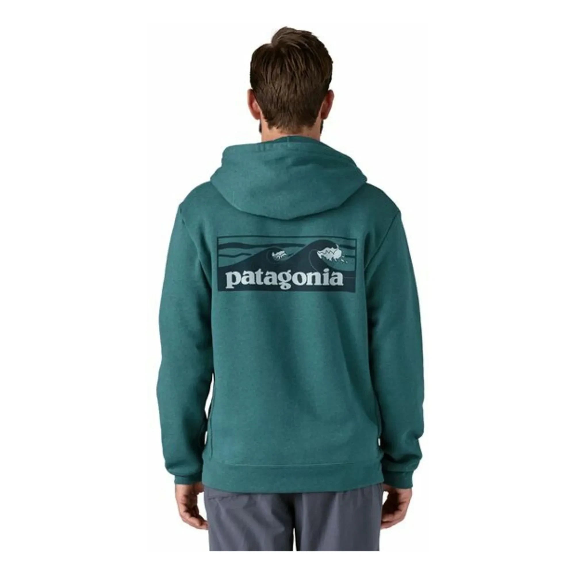Patagonia - Hoodie Boardshort Uprisal aus recycelten Fasern | Pfauenblau