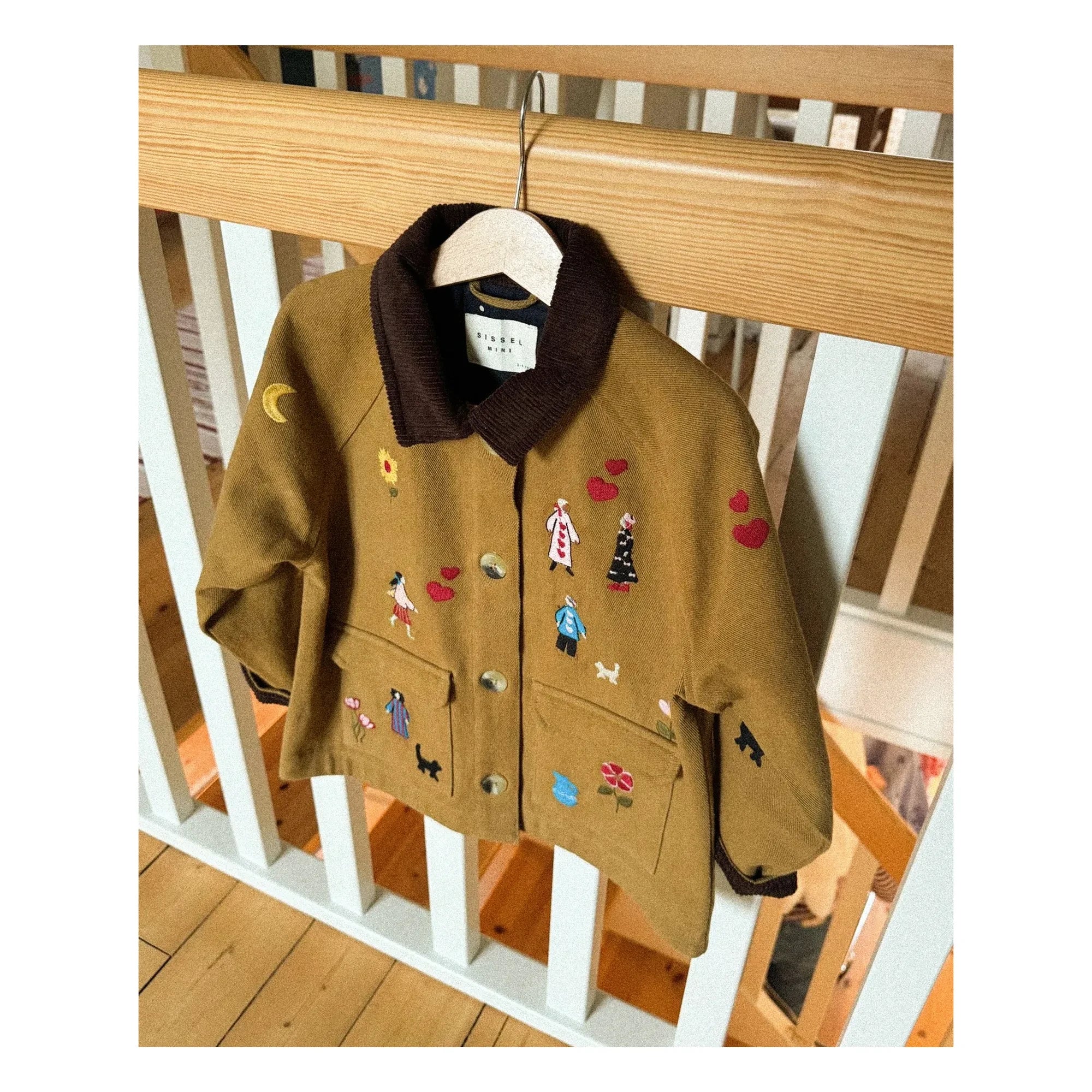 SISSEL EDELBO - Cara Bio-Baumwolljacke - Kinderkollektion | Camel