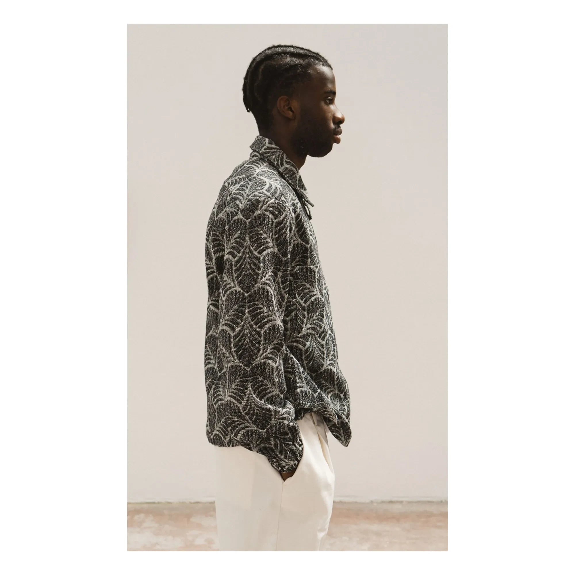 Wooden Store - Aidan Jacke | Kohlegrau