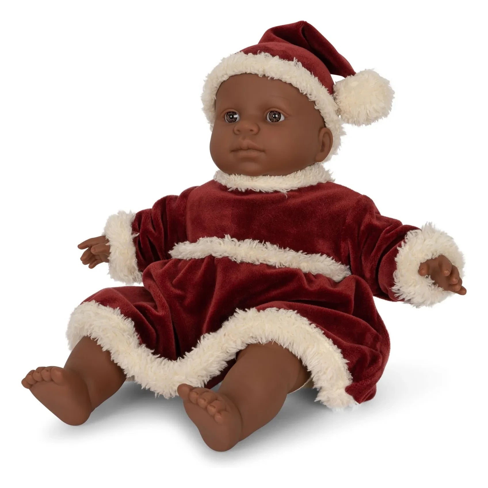 Konges Sløjd - Weihnachtsoutfit für Puppen | Rot