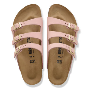 BIRKENSTOCK - Florida Fresh Nubuk Leder Sandalen | Rosa