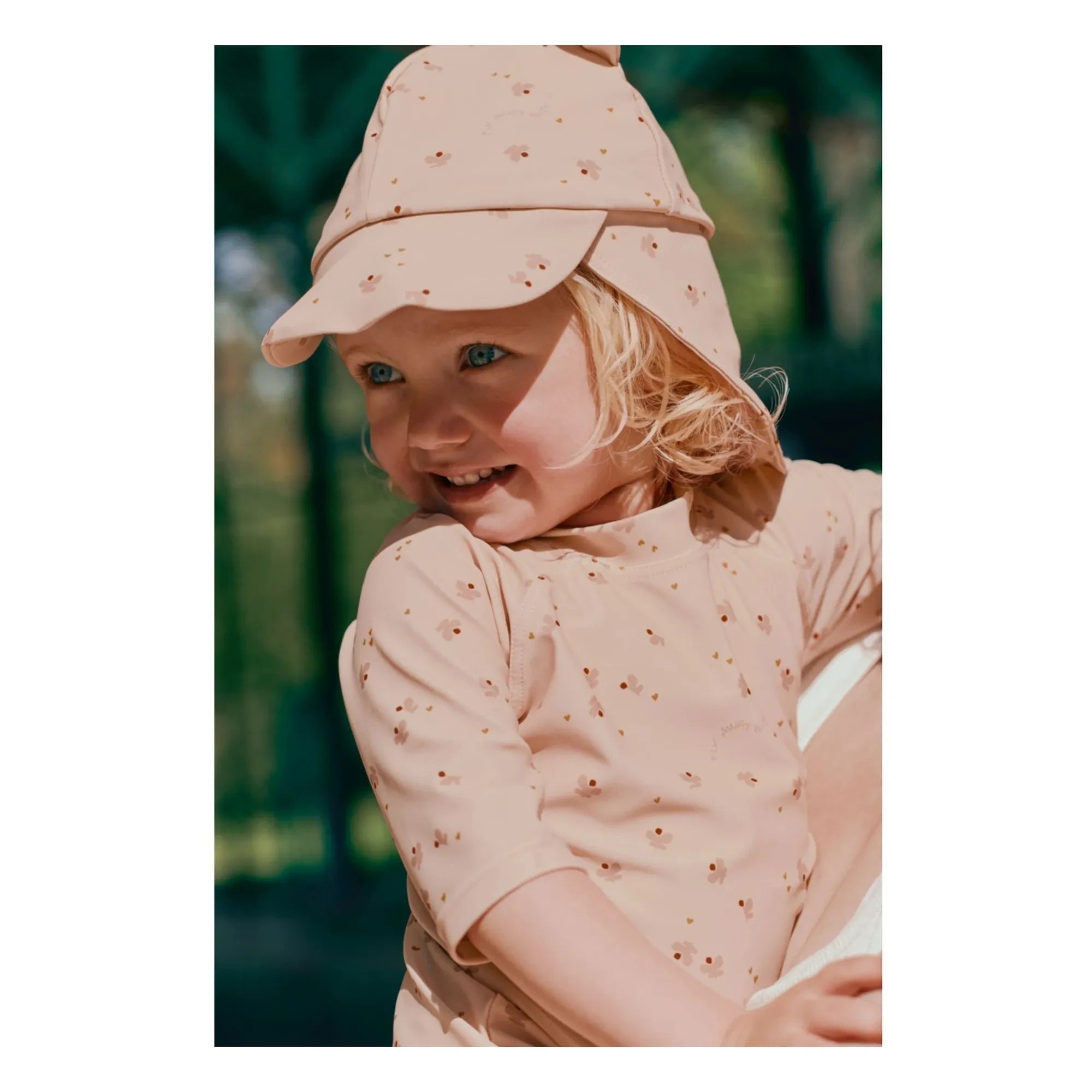 Liewood - Senia Ears UV Hut Schmetterlinge Recyceltes Material | Rosa