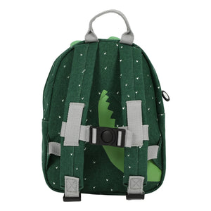 Trixie - Mr Crocodile Rucksack | Chromgrün