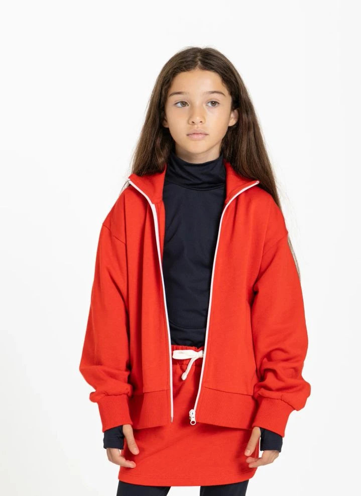 Finger in der Nase - Caly Sweatshirt | Rot