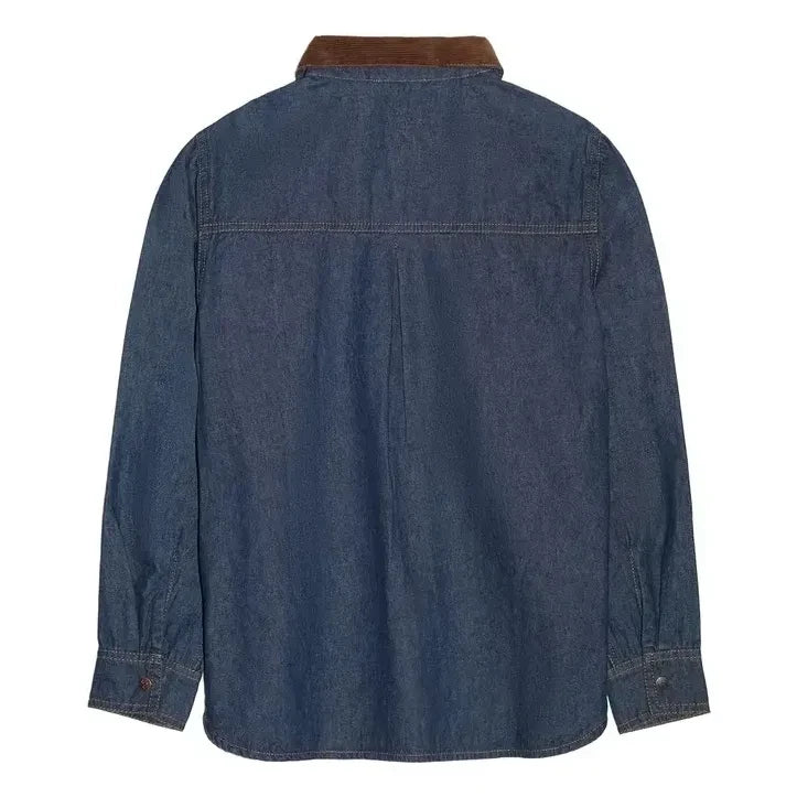 Finger in the nose - Enara Denimhemd | Denim brut