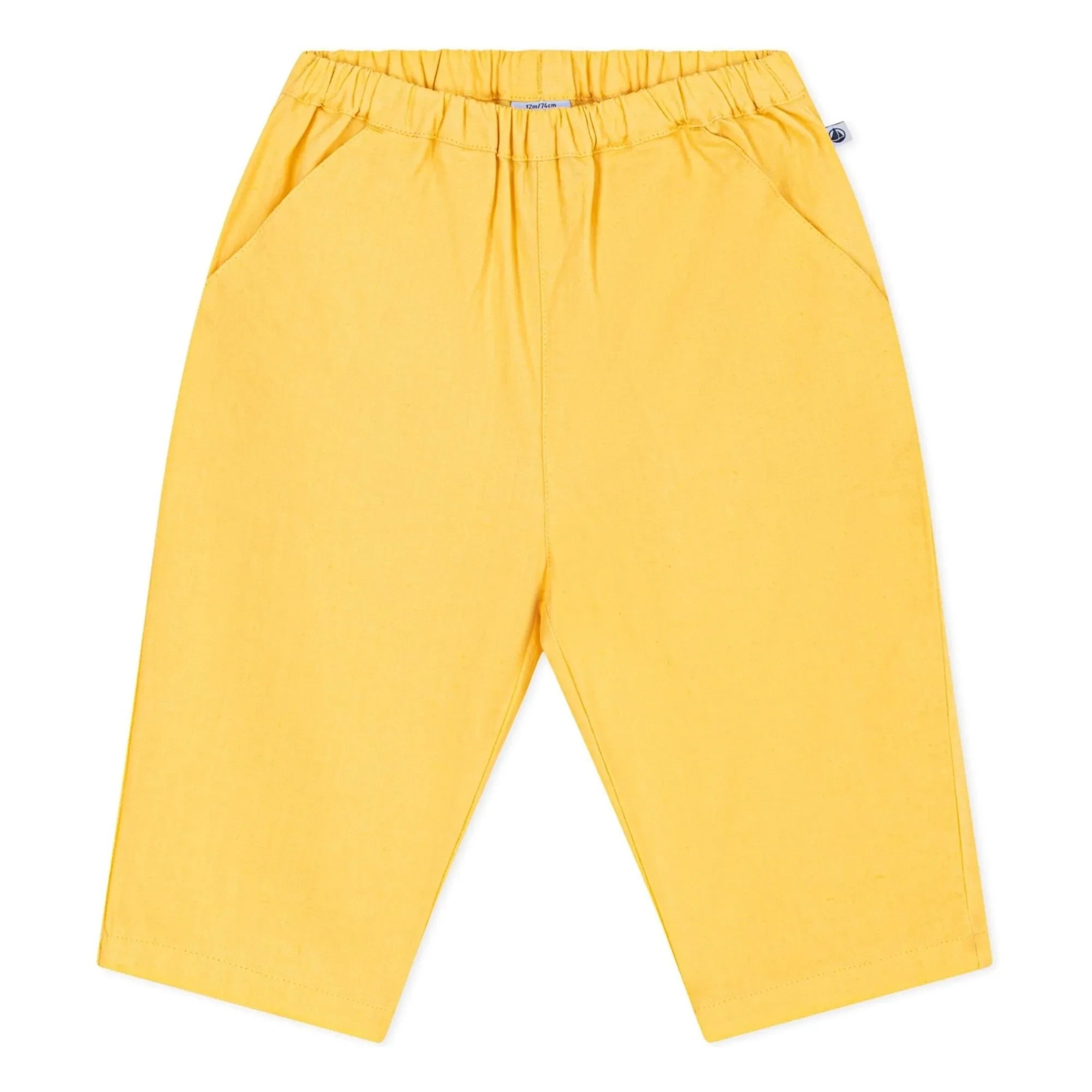 Petit Bateau - Leinenhose | Gelb