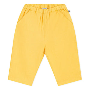 Petit Bateau - Leinenhose | Gelb
