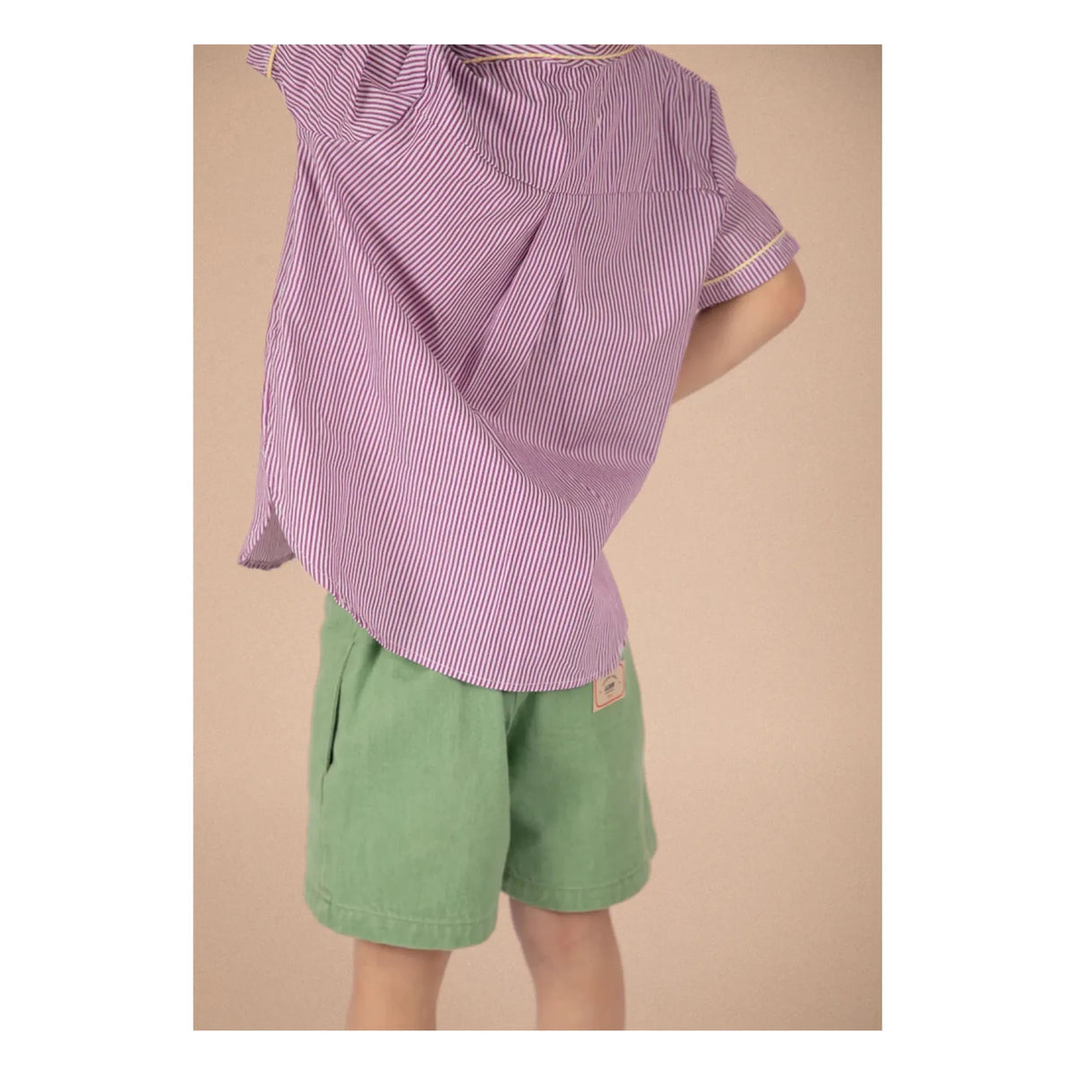 Loir - Gestreiftes Paco-Hemd | Lila