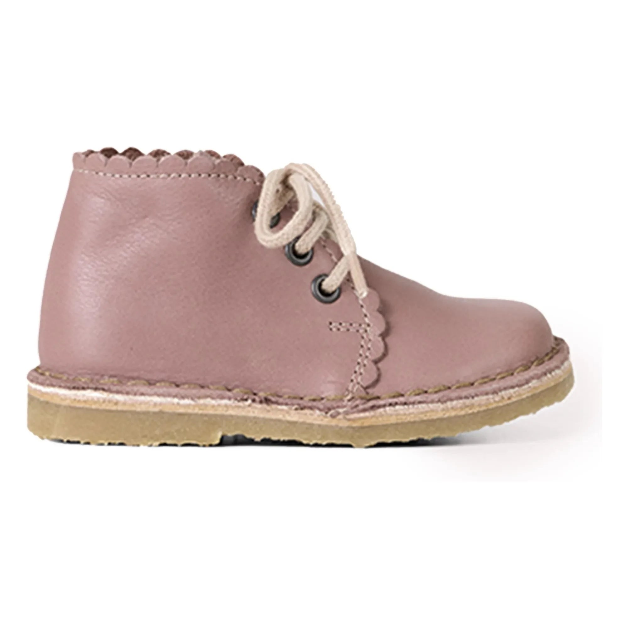 Petit Nord - Muschel-Spitzenstiefel | Rosa