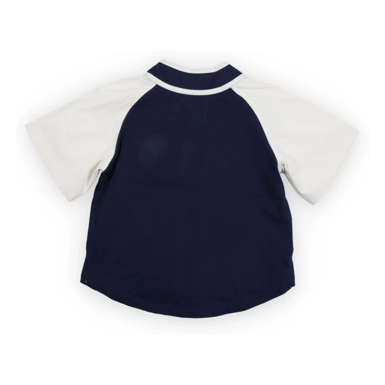 the new society - Gorse Baseball T-Shirt | Dunkelblau