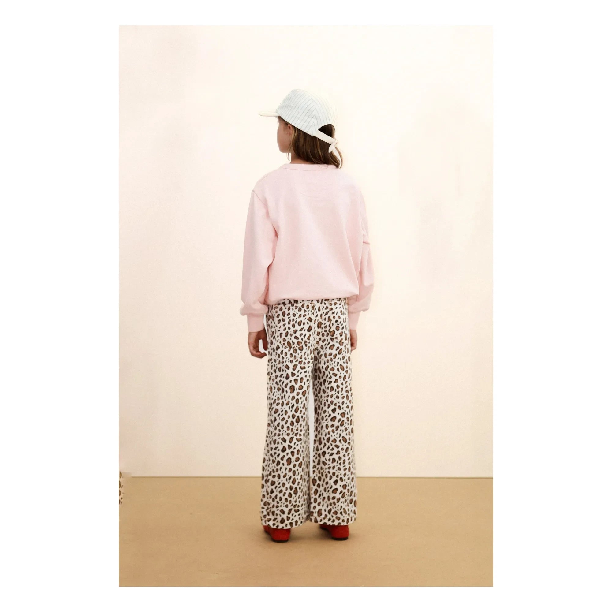 Tinycottons - Flower Sweat Bio-Baumwolle | Blassrosa