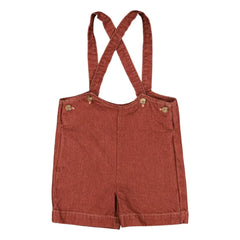 Loir - Octave Denim-Overall | Terrakotta
