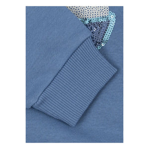 Konges Sløjd - Sweat Loumilla Glaces Bio-Baumwolle | Blau