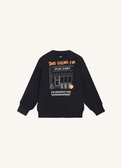 Tumble N'Dry - Keighley Bio-Baumwoll-Sweatshirt | Nachtblau