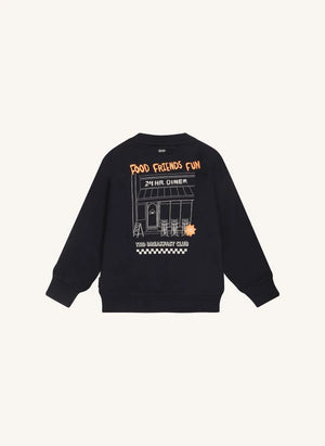 Tumble N'Dry - Keighley Bio-Baumwoll-Sweatshirt | Nachtblau