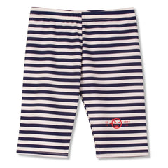 Wynken – Fahrradshorts Gestreift Recycelte Fasern | Marineblau