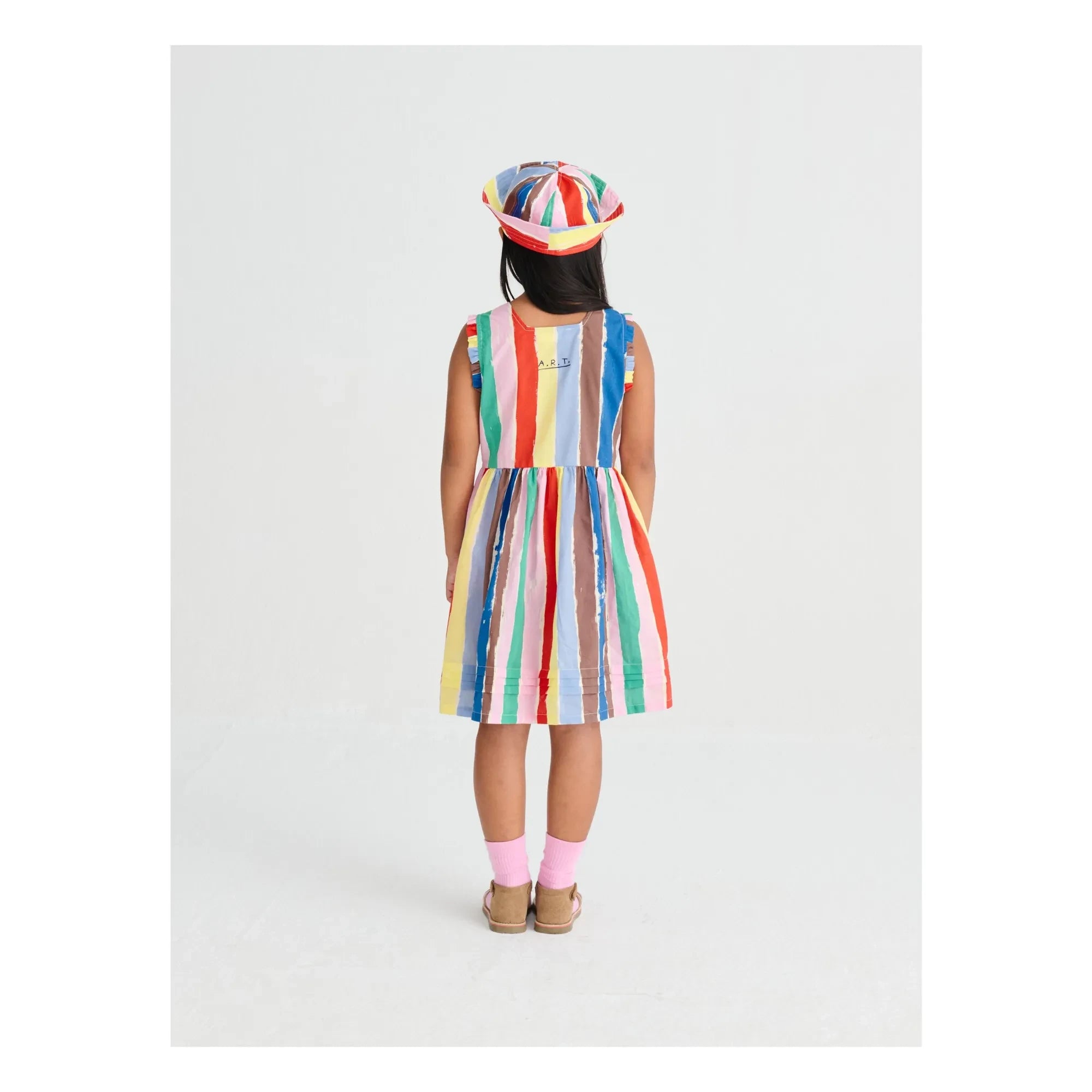 True Artist - Gestreiftes Kleid | Blau