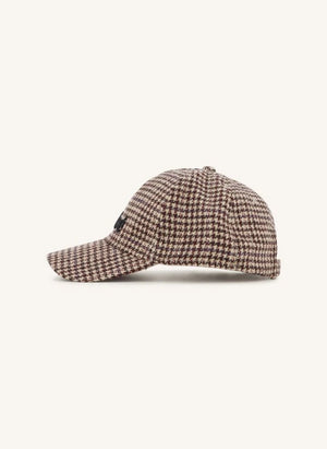 Chloé - Chloé Pied-de-Poule Mütze | Braun