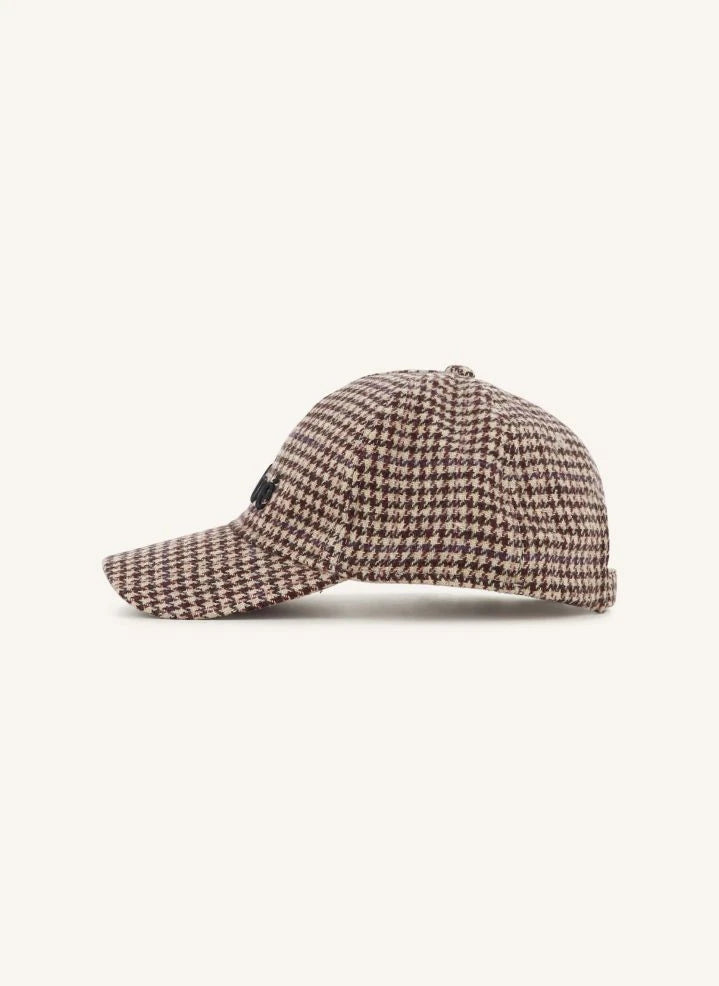 Chloé - Chloé Pied-de-Poule Mütze | Braun