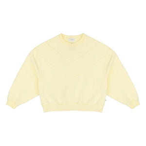 Jenest - Tammie Bio-Baumwoll-Sweatshirt | Hellgelb