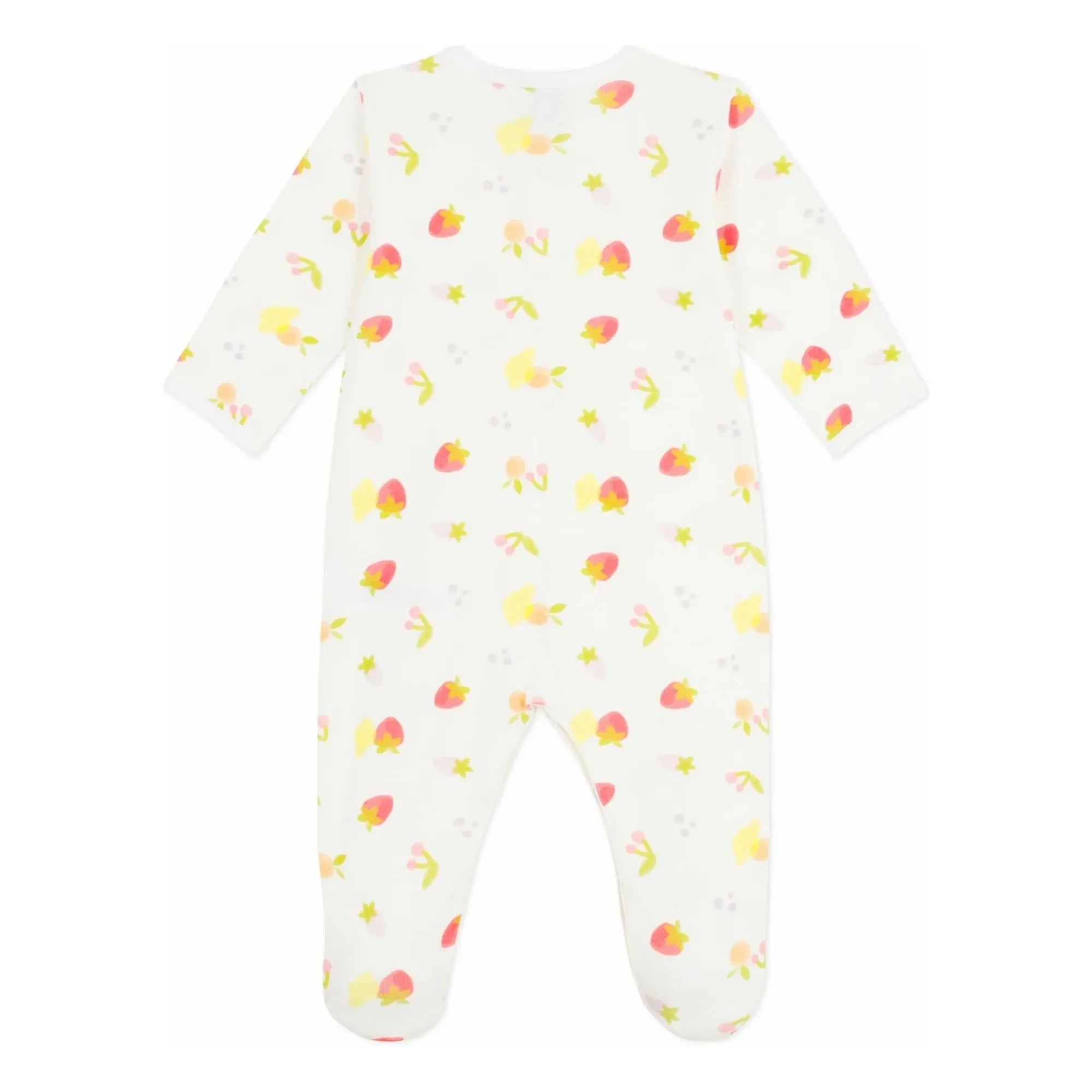 Petit Bateau - Strampler Früchte | Ecru