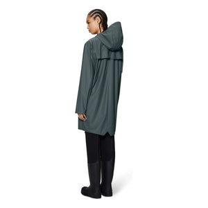 Rains - Langer Mantel W3 | Dunkelgrau