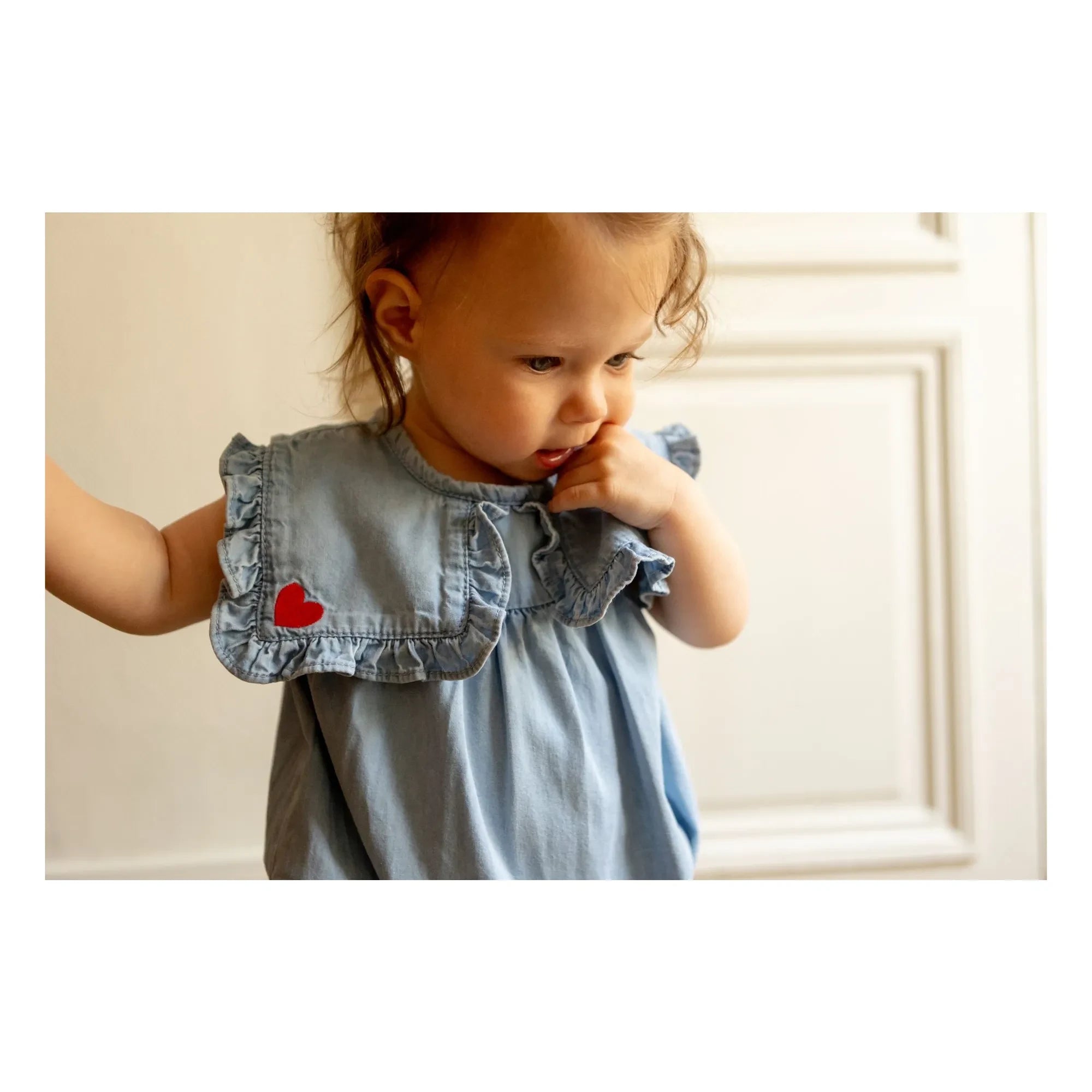 Louis Louise - Celesta Chambray Jumpsuit | Hellblau