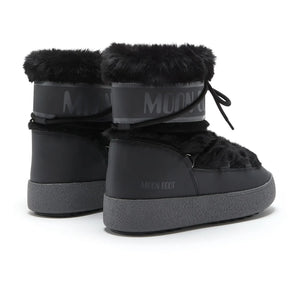Moon Boot - Ltrack Wasserdichte Stiefel mit Kunstfell | Schwarz