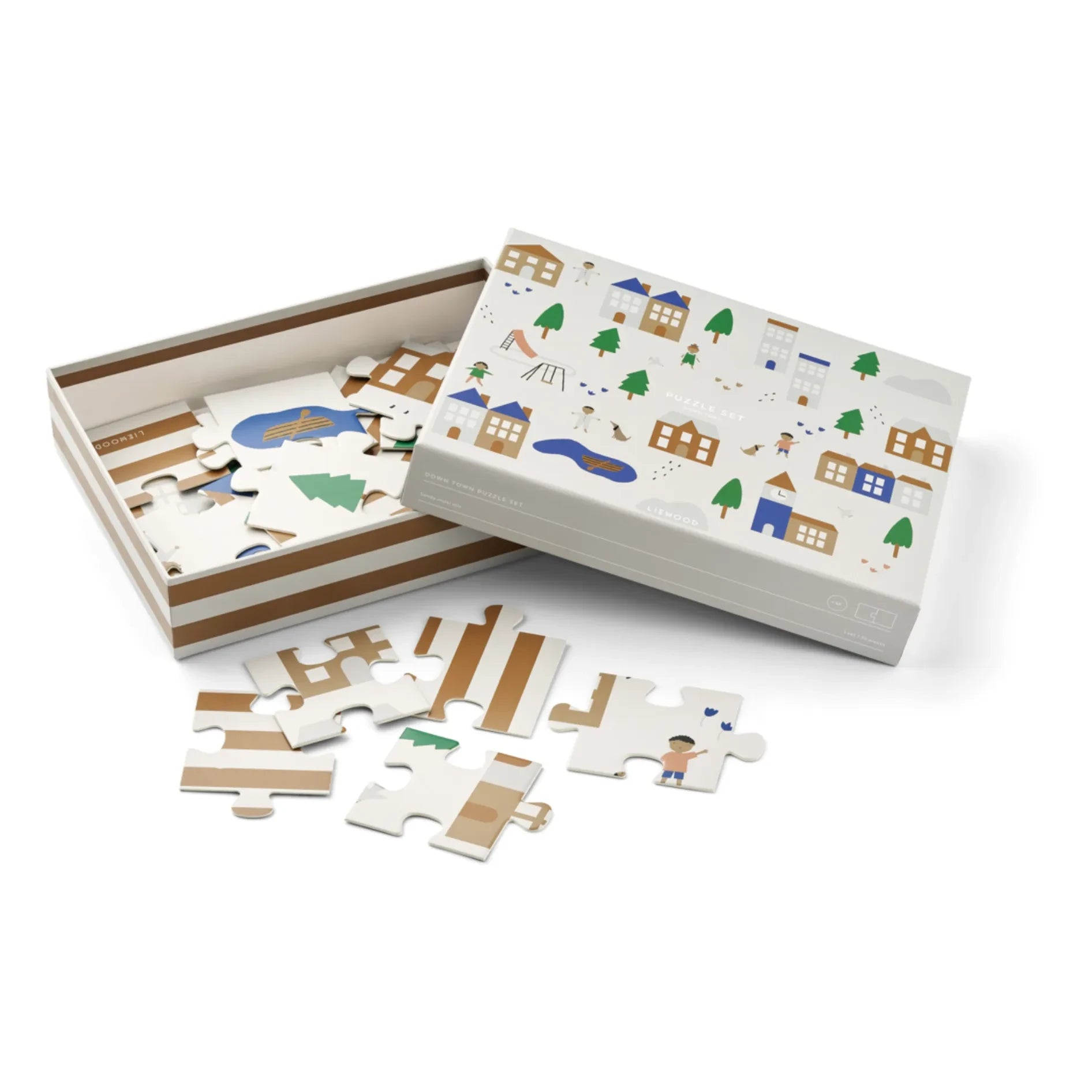 Liewood – Jimmie-Puzzle | Innenstadt/Sandy