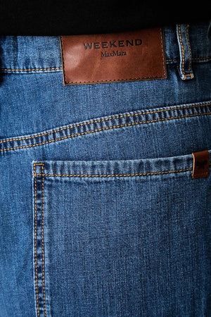 Weekend Max Mara wide leg kadın jean WKDVEGA