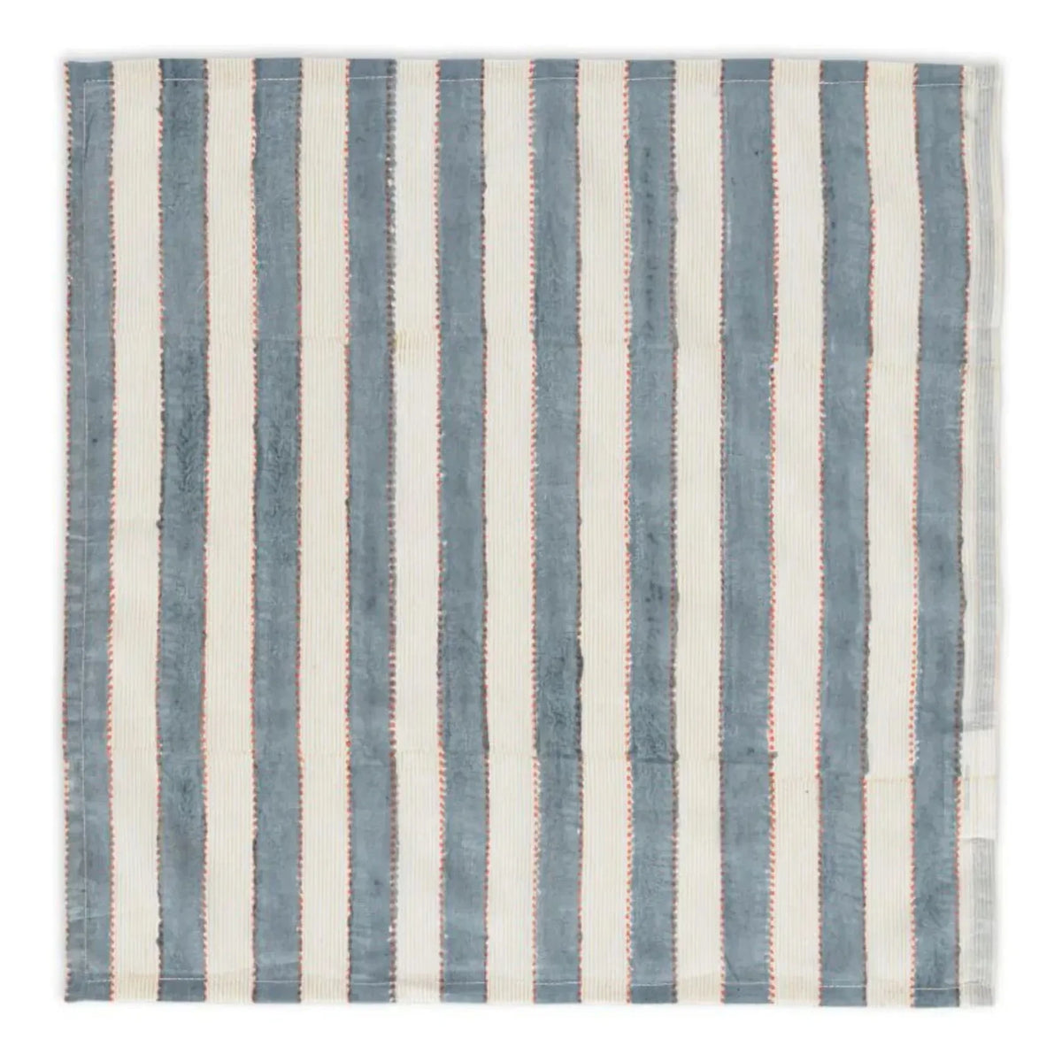 Le Monde Sauvage - Key West Serviette - 8er Set | Blau