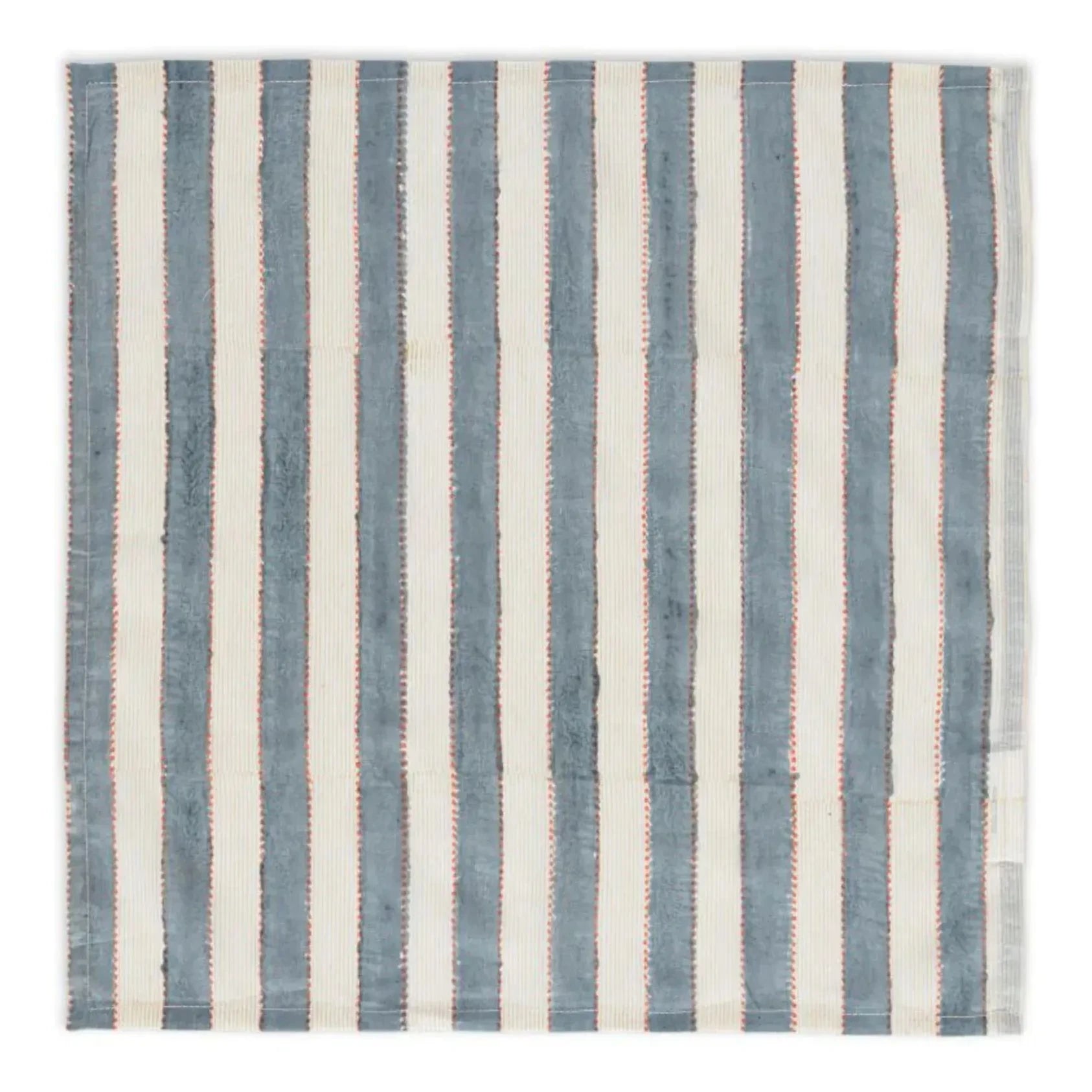 Le Monde Sauvage - Key West Serviette - 8er Set | Blau