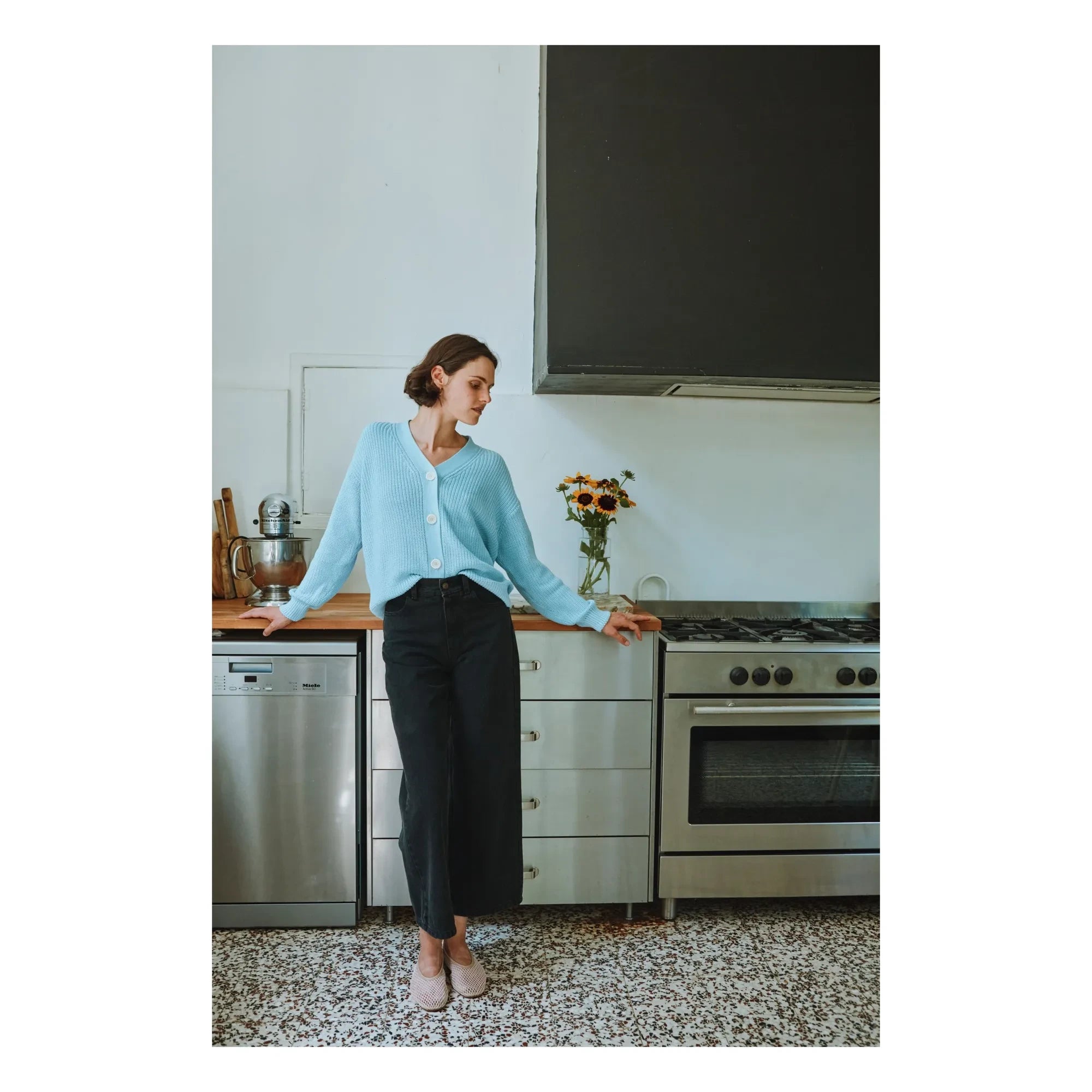 Poudre Organic - Bergenie Denimhose | Schwarz