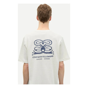 Samsoe Samsoe - Safellow Baumwoll-T-Shirt | Creme