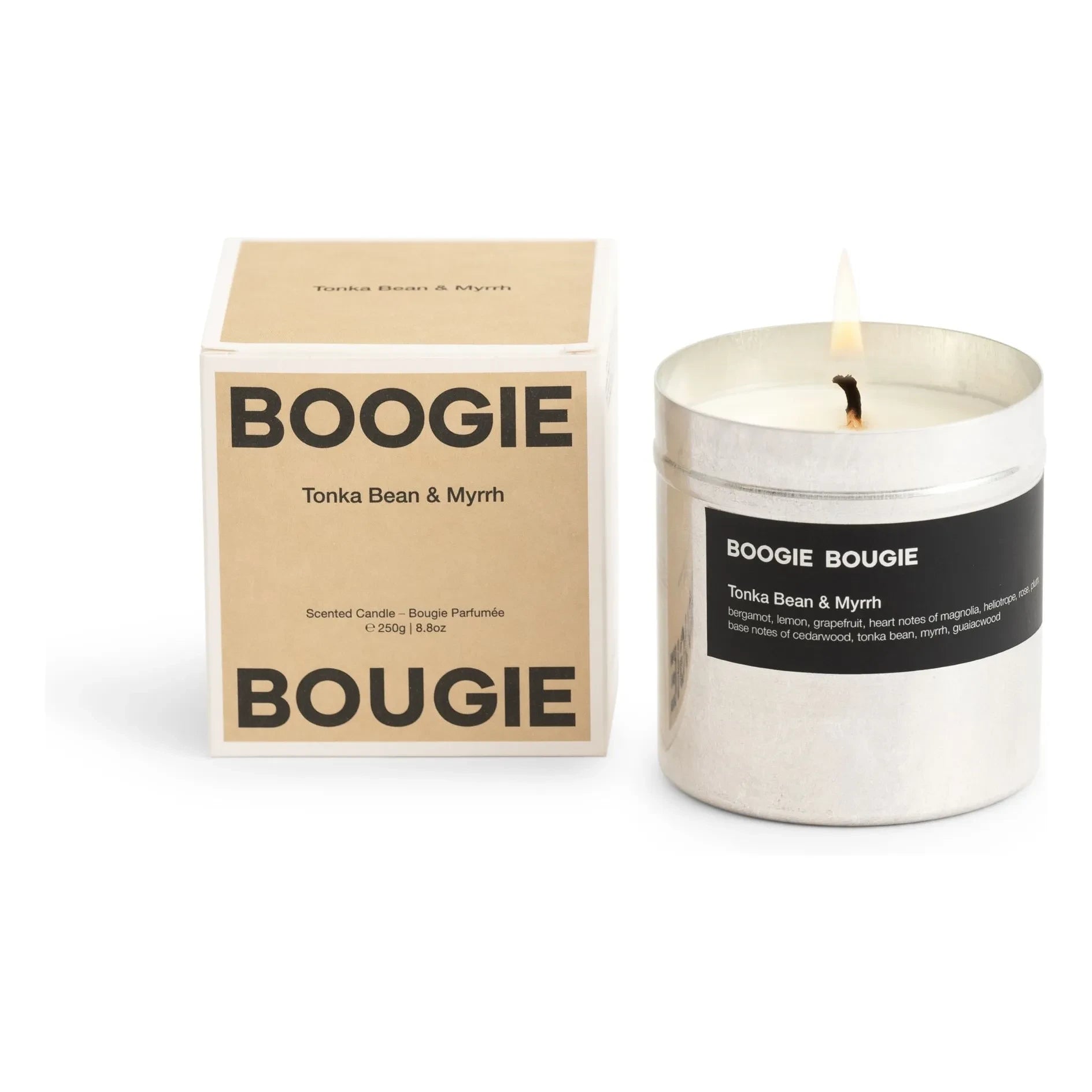 Boogie Bougie - Tonkabohne & Myrrhe Kerze