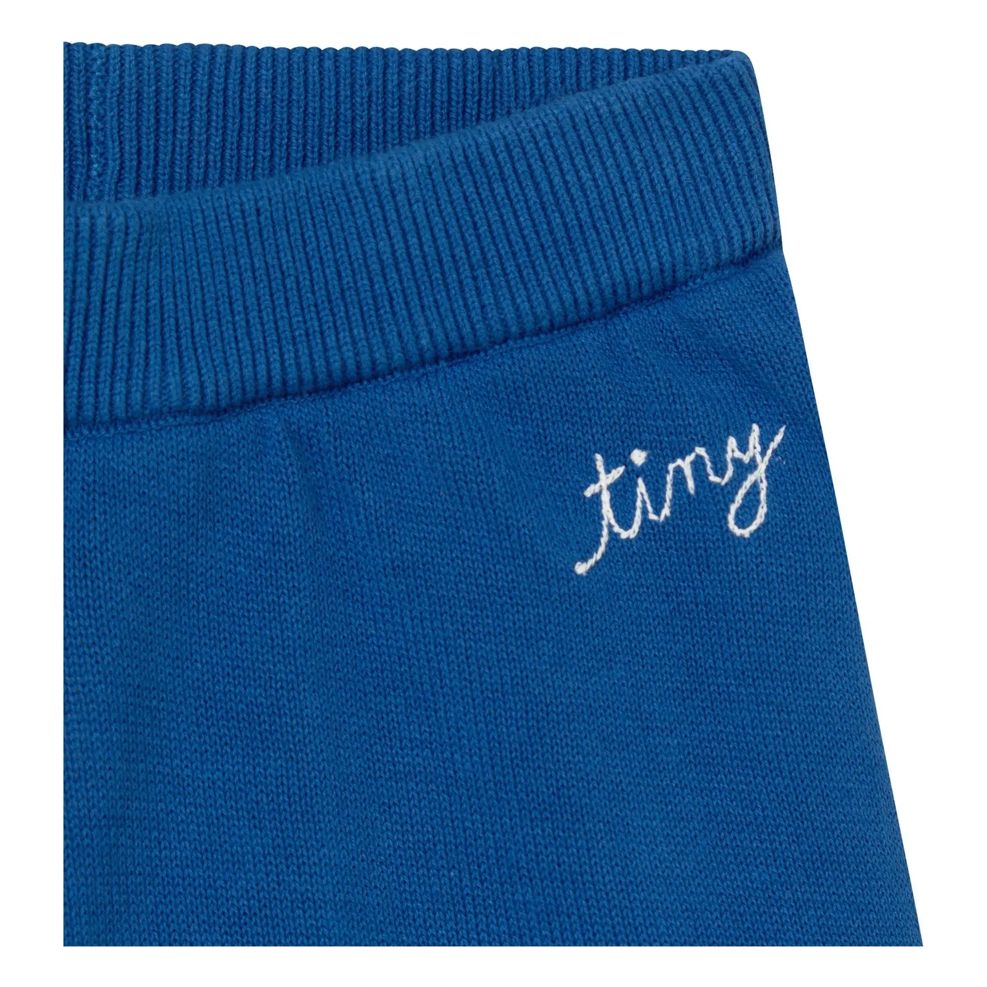 Tinycottons - Gestreifte Hose | Marineblau
