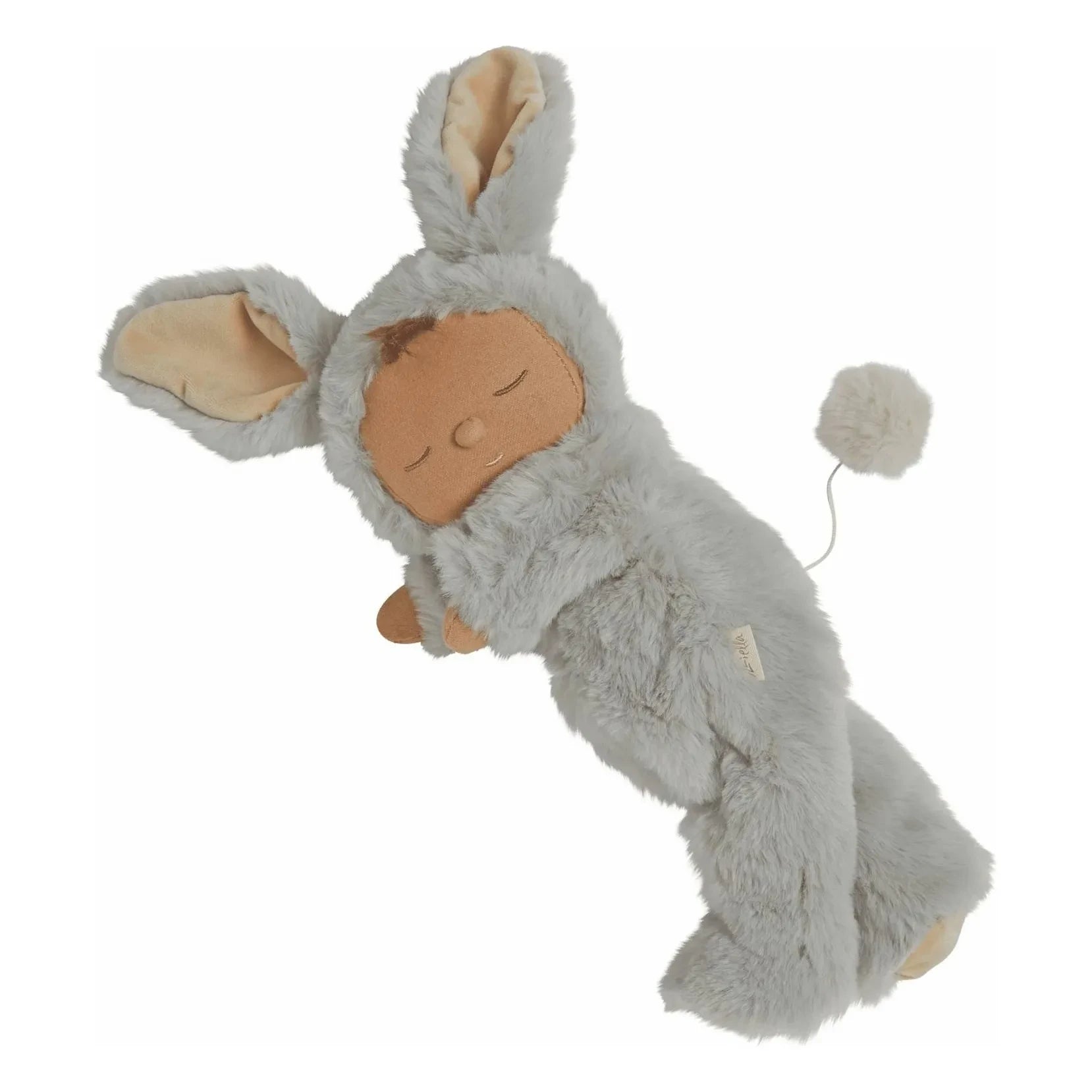 Olli Ella - Cozy Dinkum Rabbit Spieluhr | Mittelgrau