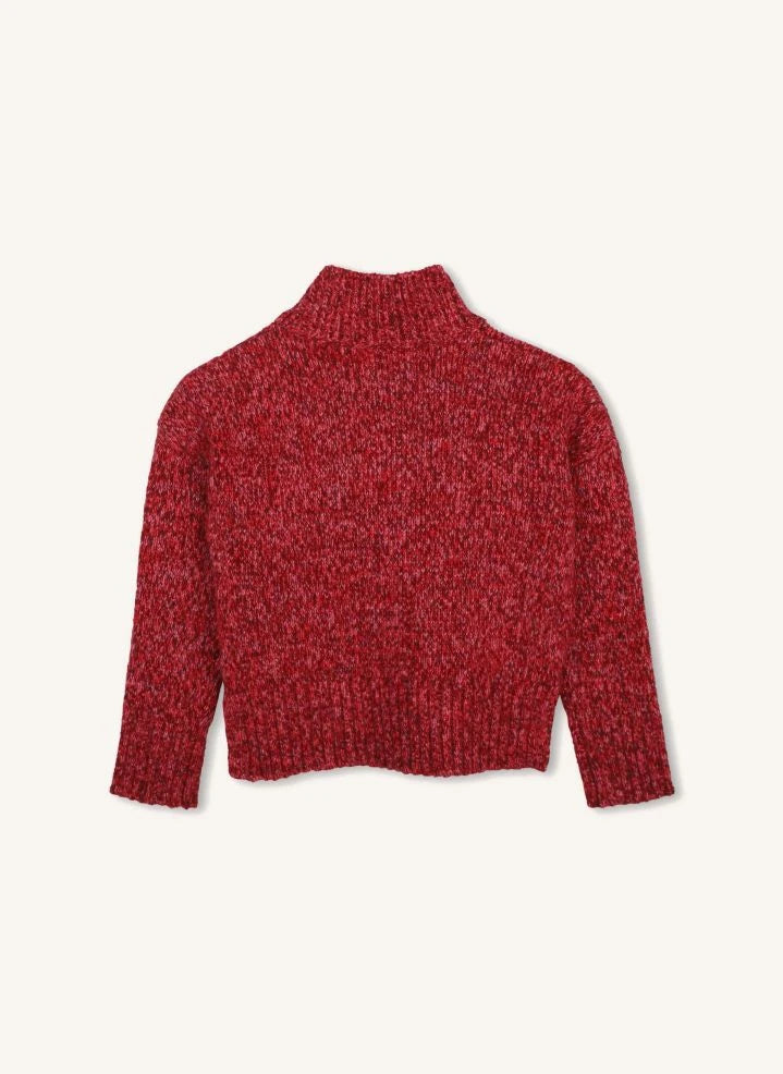 Zadig & Voltaire - Voltaire Strickpullover mit Knöpfen | Himbeerrot