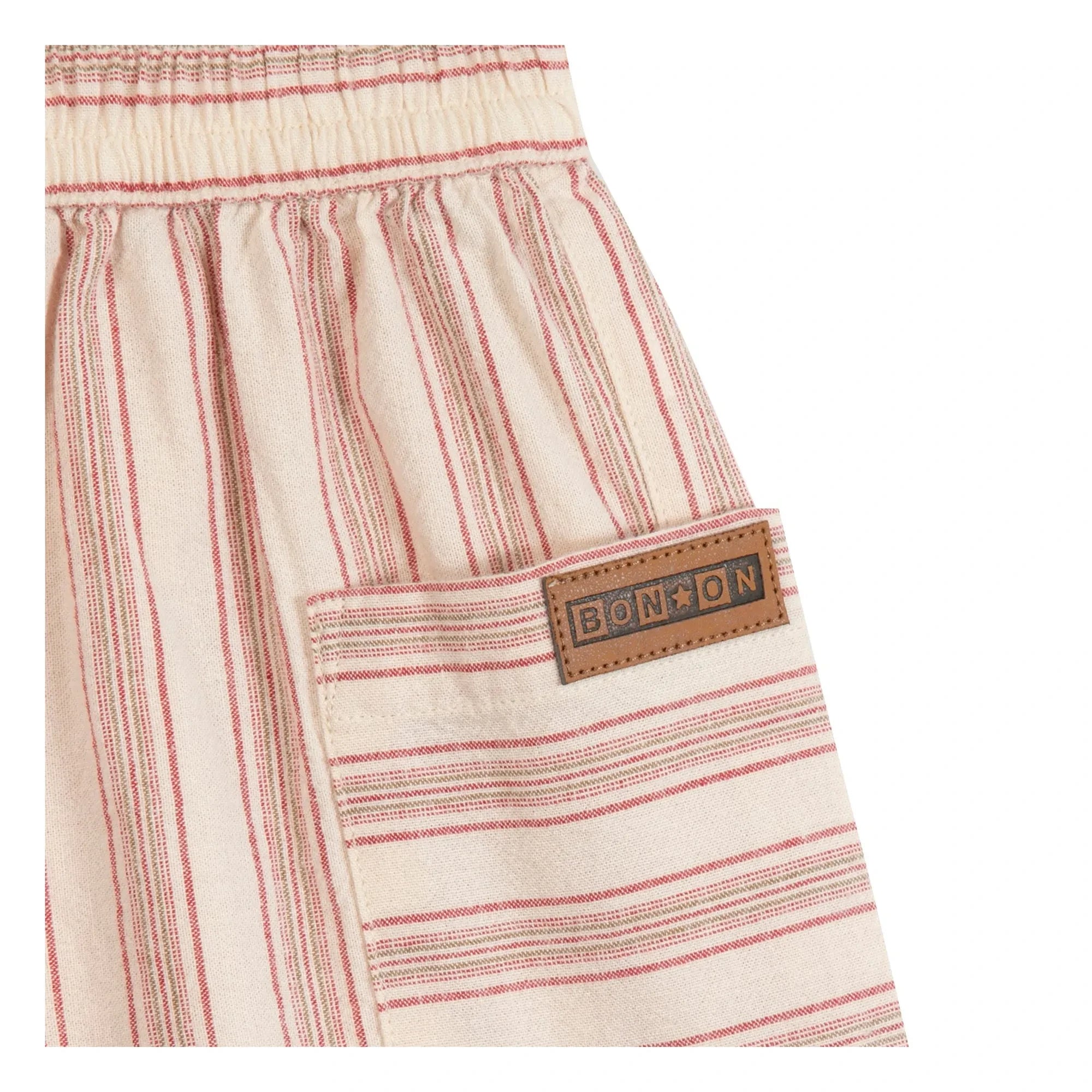 Bonton – Gestreifte Lois Shorts | Creme